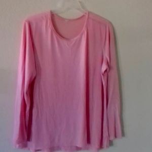 Active wear long sleeve top